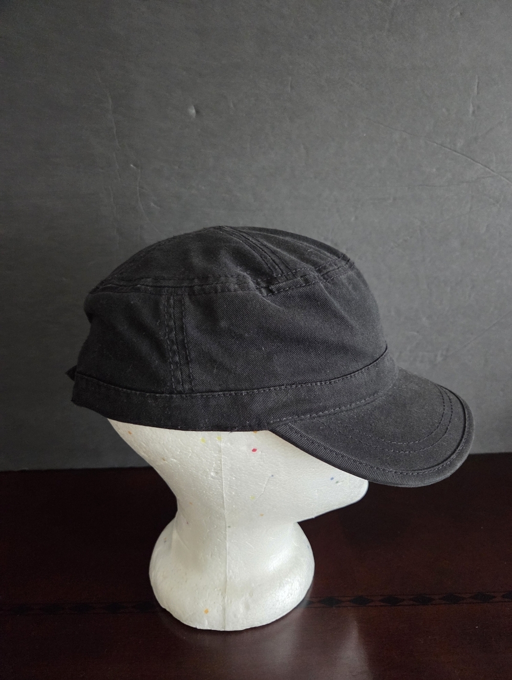 Prairie Mountain Colorado Embroidered Black Men's Cap - Picture 3 of 6
